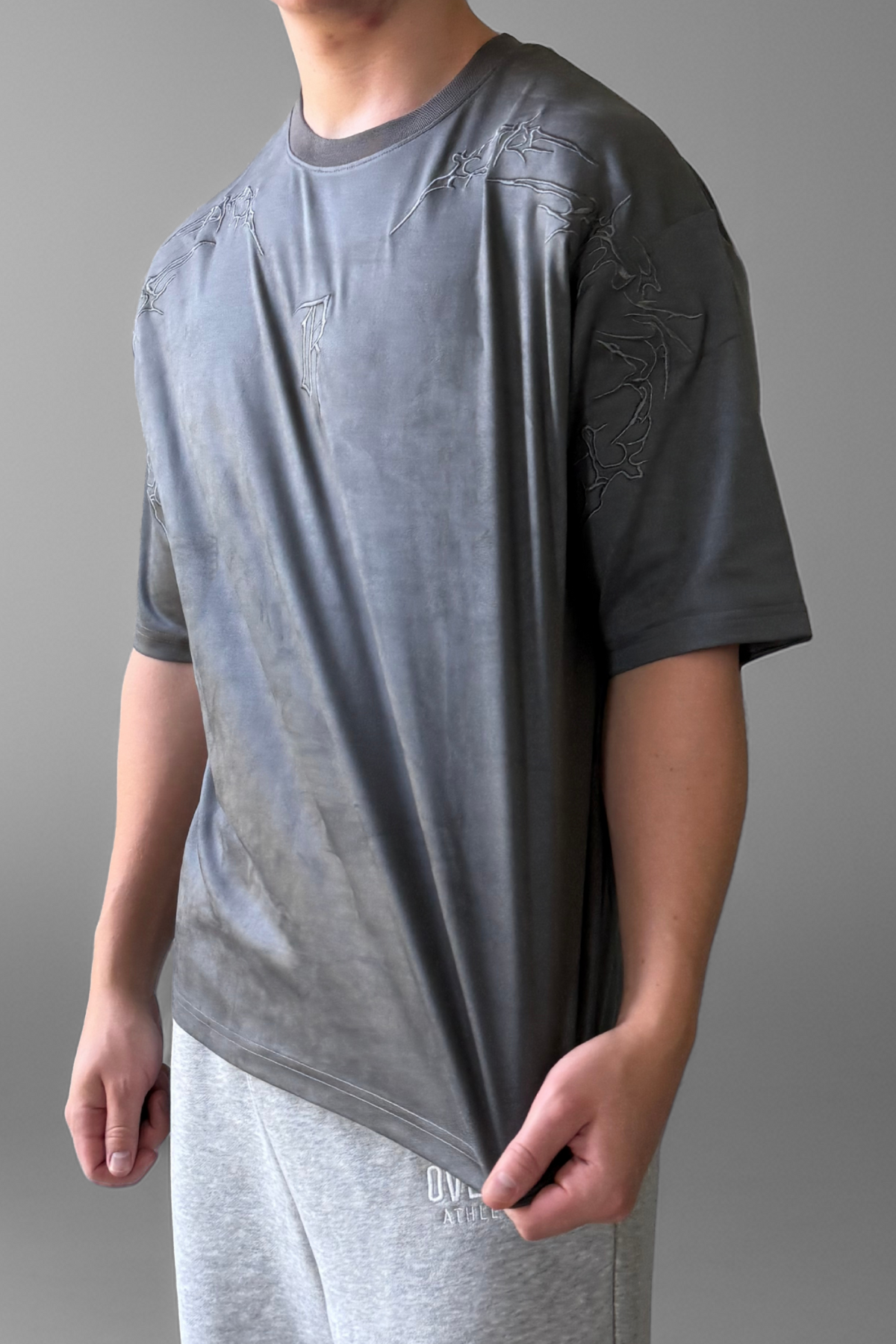 BERSERKER | EMBROIDERED OVERSIZED TEE