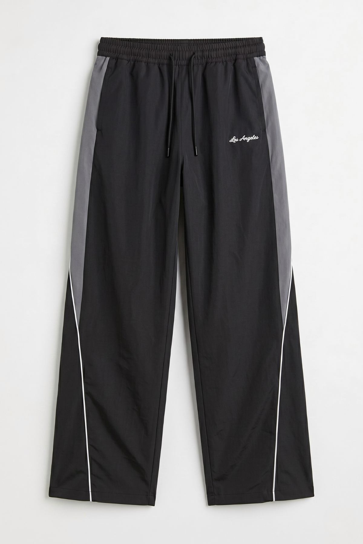 LOS ANGELES | WIDE-LEG TRACK PANTS