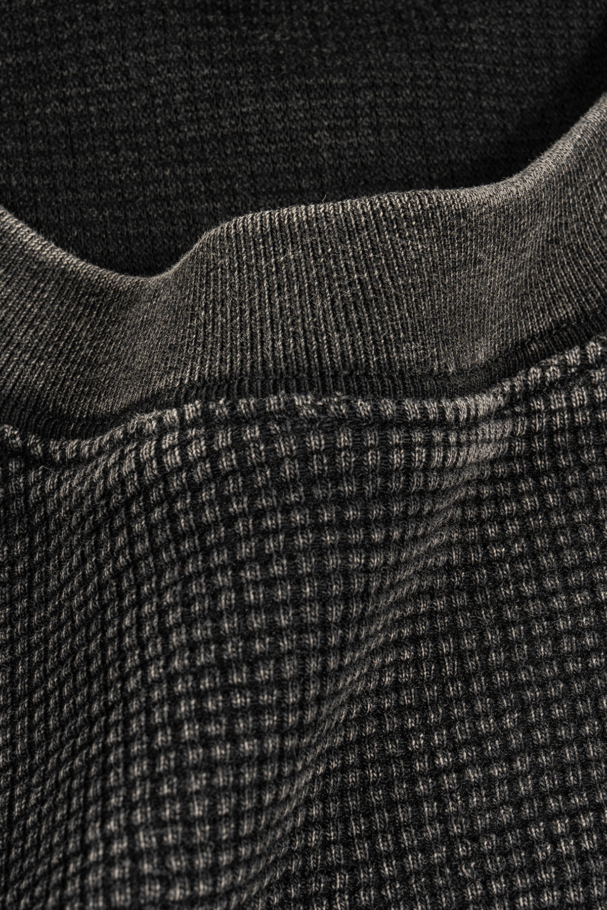 FRACTURE | WAFFLE-KNIT OVERSIZED TEE