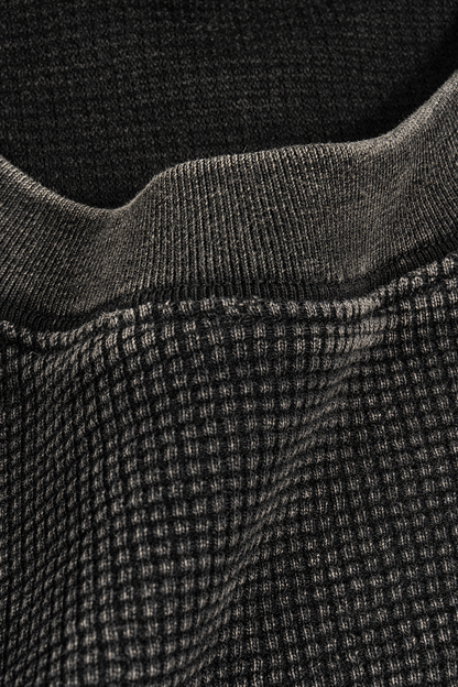 FRACTURE | WAFFLE-KNIT OVERSIZED TEE