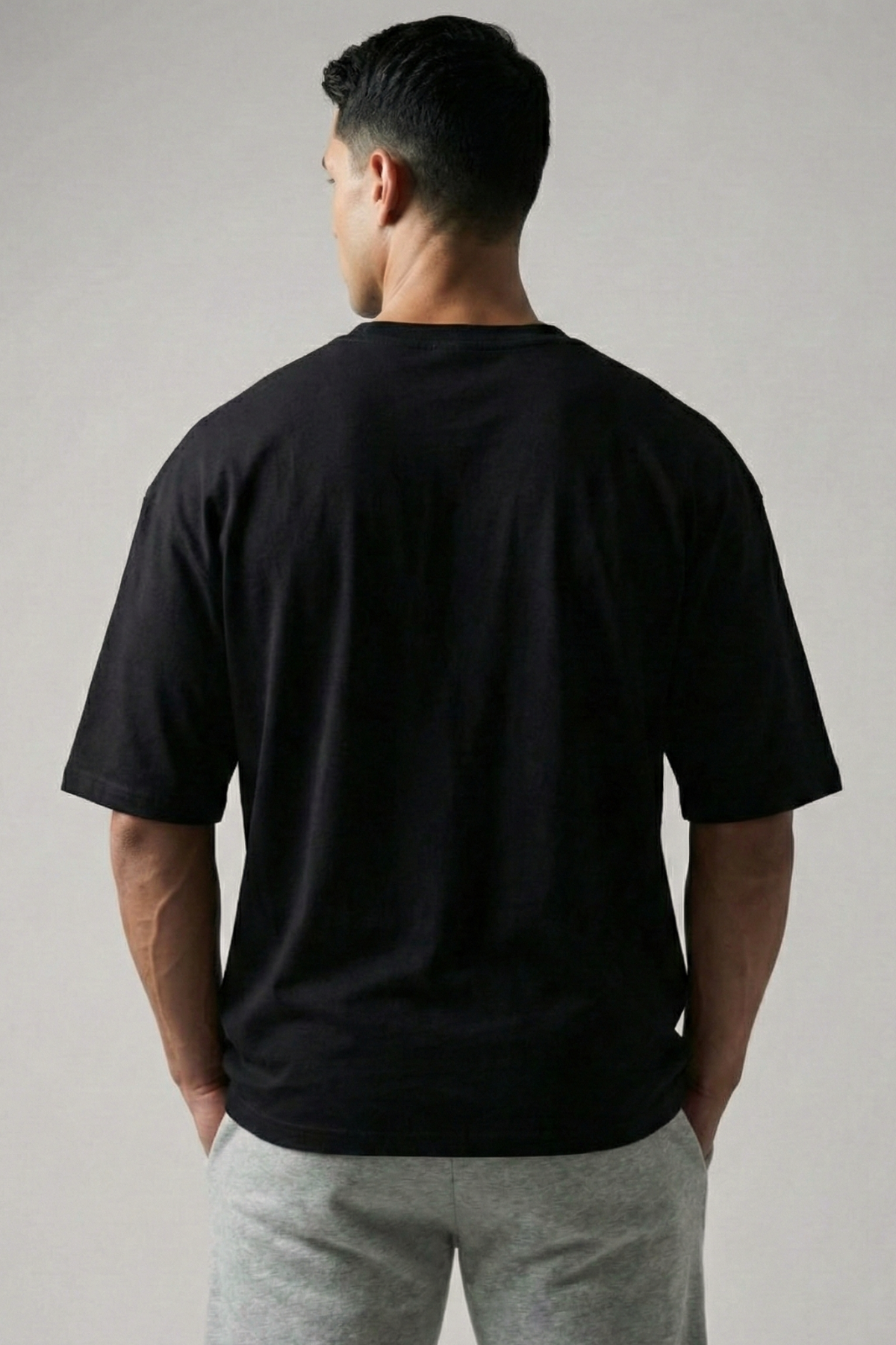 BASE | COTTON BOXY OVERSIZED TEE