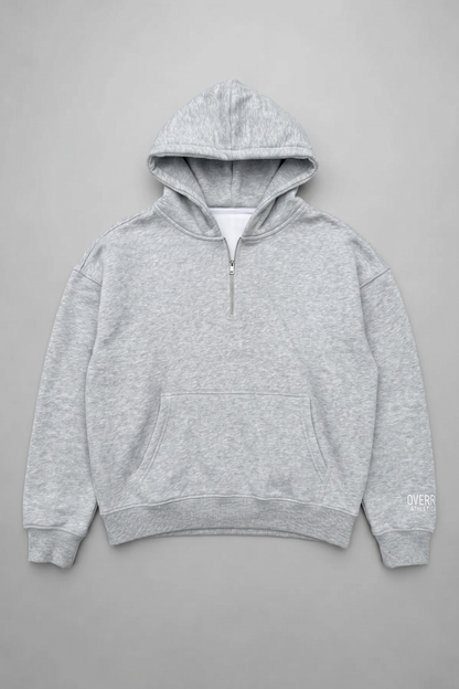 ESSENTIAL | BOXY QUARTER-ZIP HOODIE