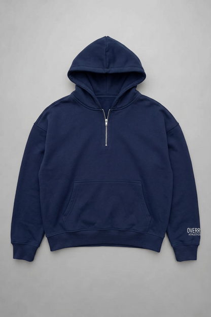 ESSENTIAL | BOXY QUARTER-ZIP HOODIE