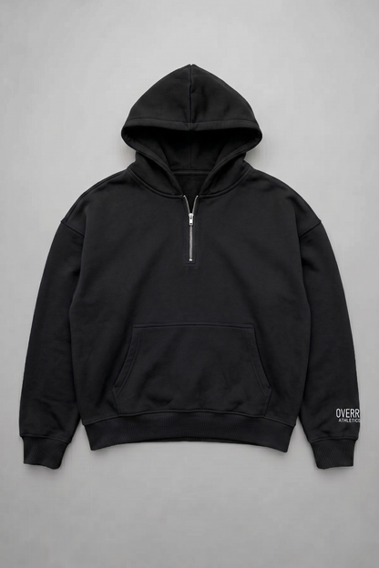 ESSENTIAL | BOXY QUARTER-ZIP HOODIE