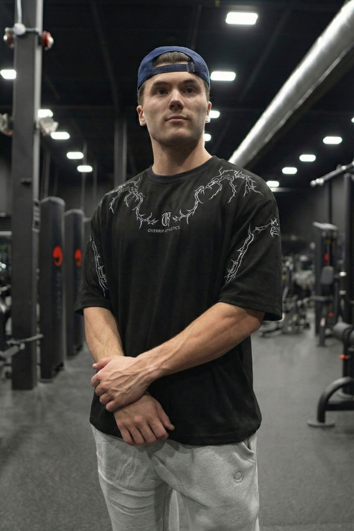 REAPER | EMBROIDERED OVERSIZED TEE