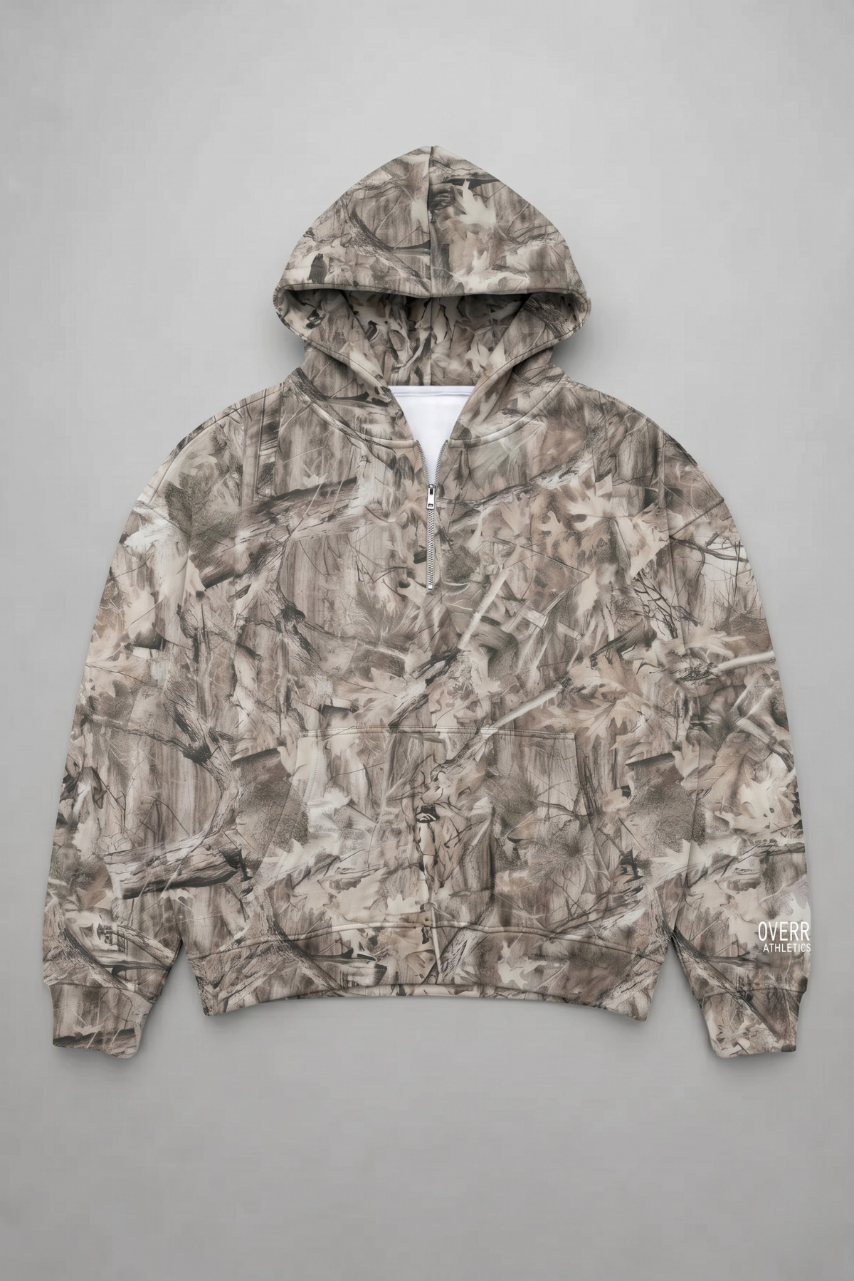 ESSENTIAL | BOXY QUARTER-ZIP HOODIE