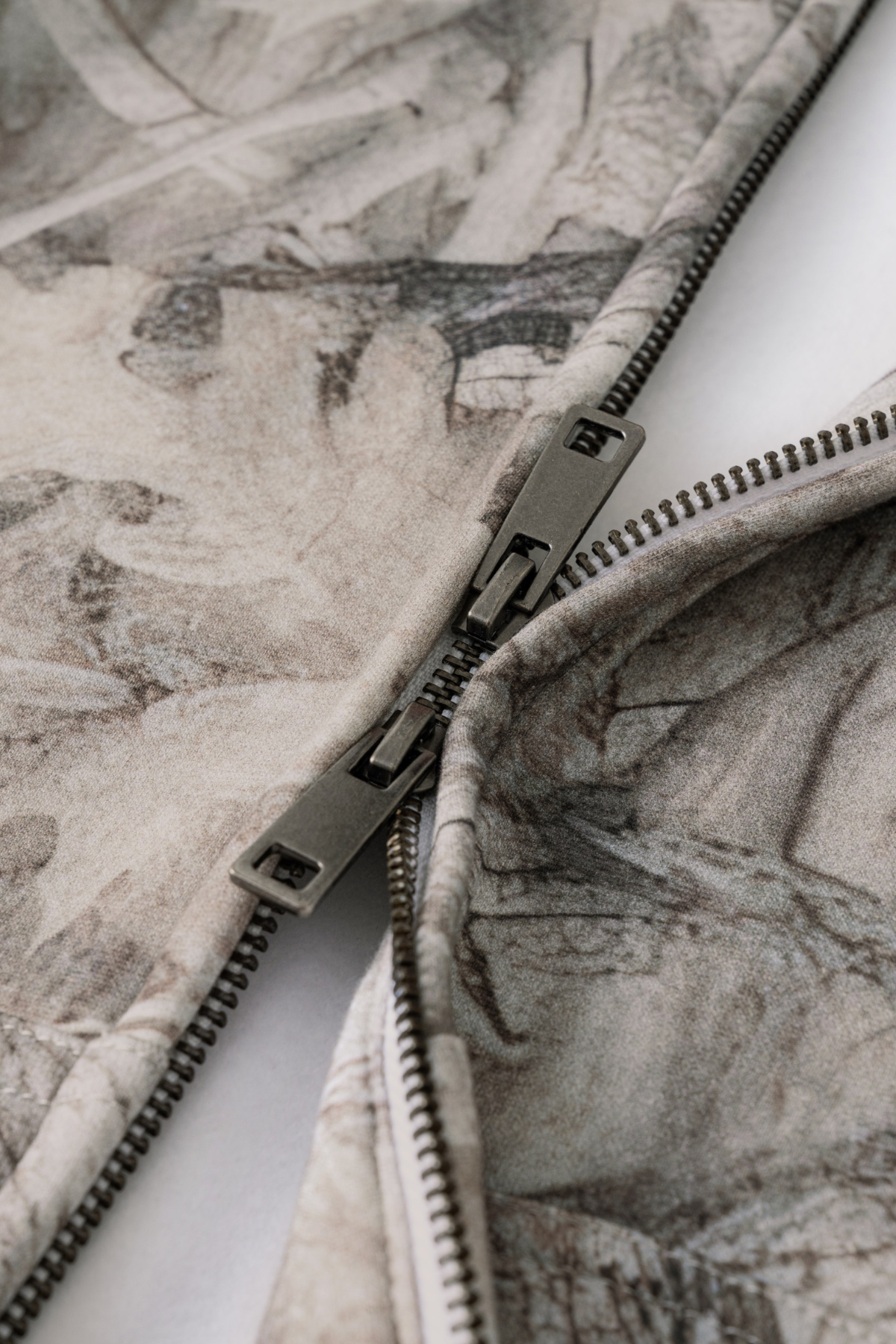 CAMO | FULL-ZIP OVERSIZED HOODIE