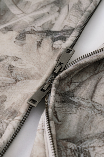CAMO | FULL-ZIP OVERSIZED HOODIE