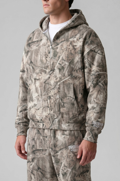 ESSENTIAL | BOXY QUARTER-ZIP HOODIE