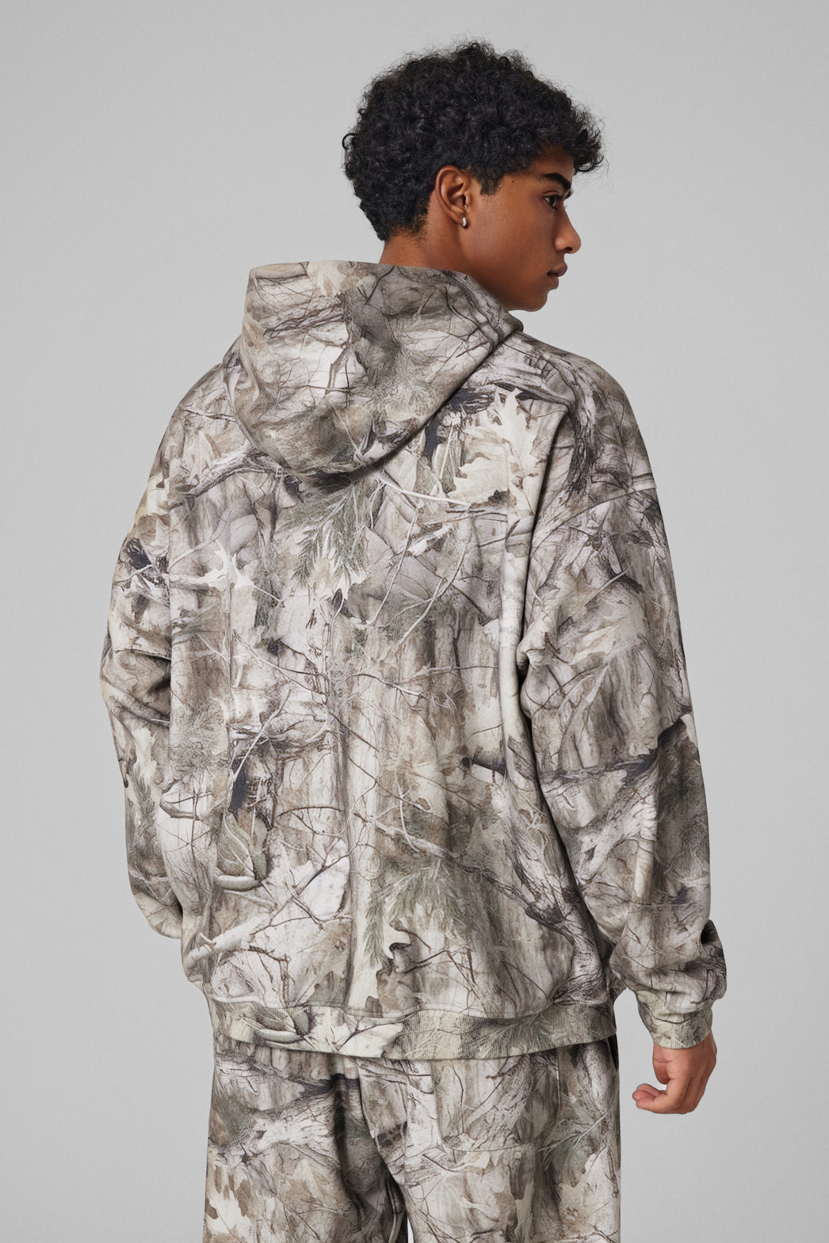 CAMO | PULLOVER OVERSIZED HOODIE
