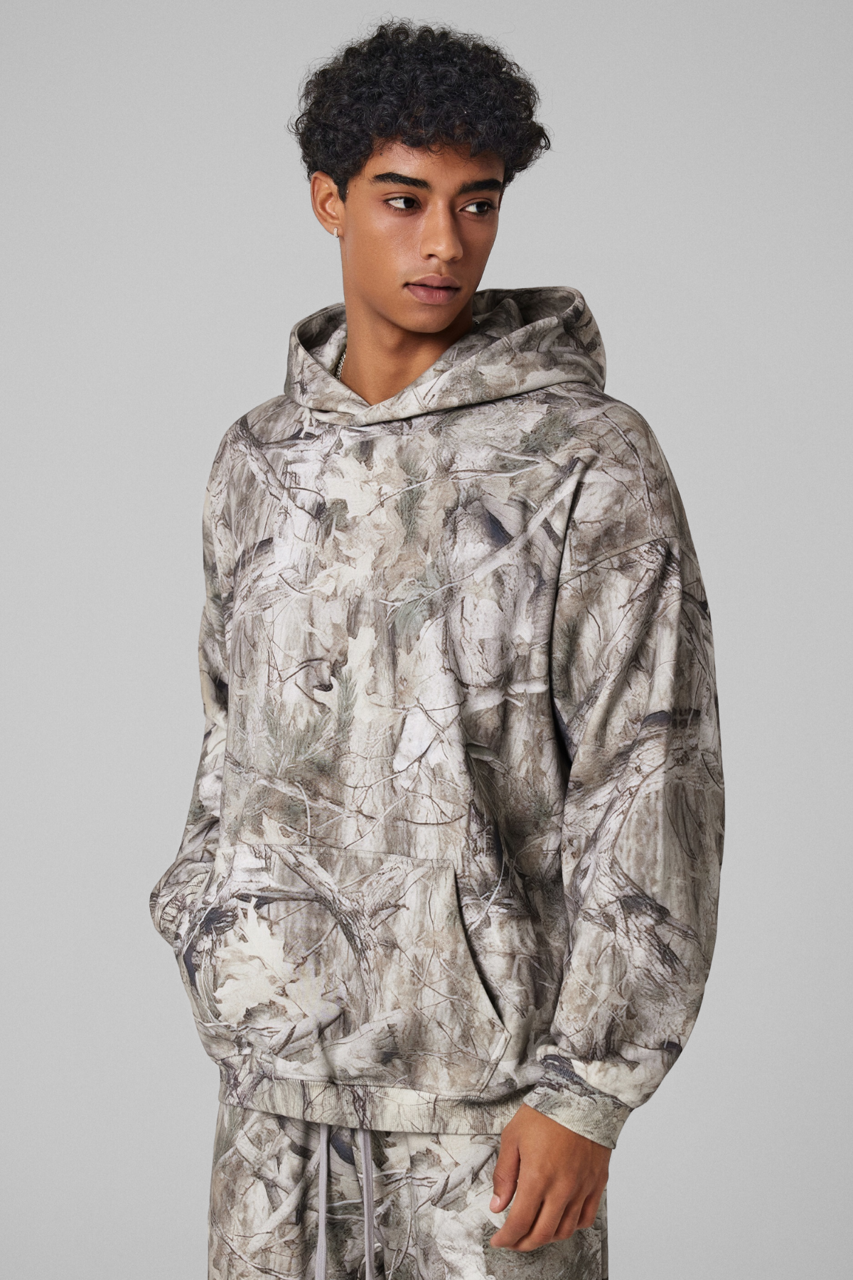 CAMO | PULLOVER OVERSIZED HOODIE