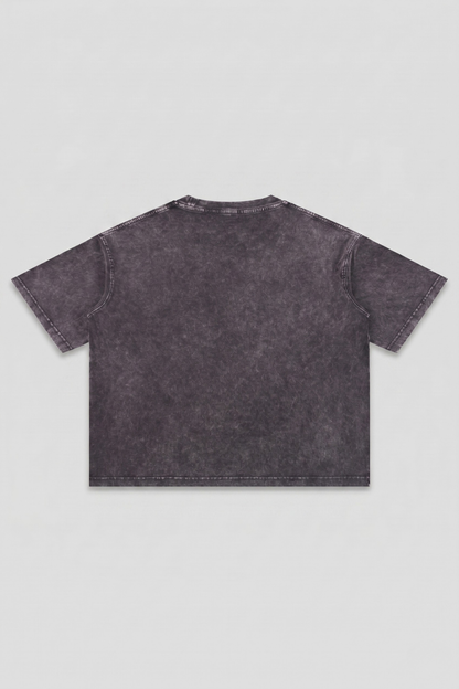 BLESSED | OVERSIZED ACID-WASH TEE