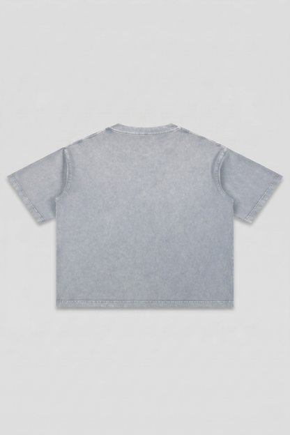 BLESSED | OVERSIZED ACID-WASH TEE