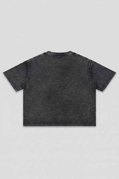 BLESSED | OVERSIZED ACID-WASH TEE