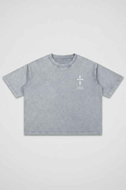 REVELATIONS | OVERSIZED ACID-WASH TEE