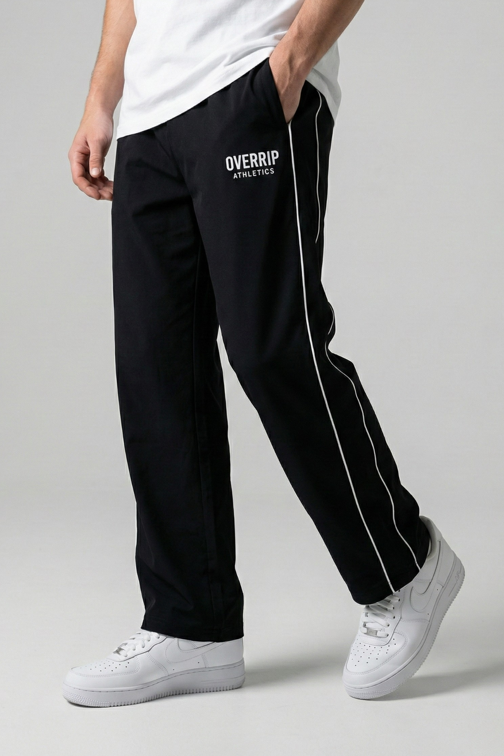 TREK | WIDE-LEG TRACK PANTS