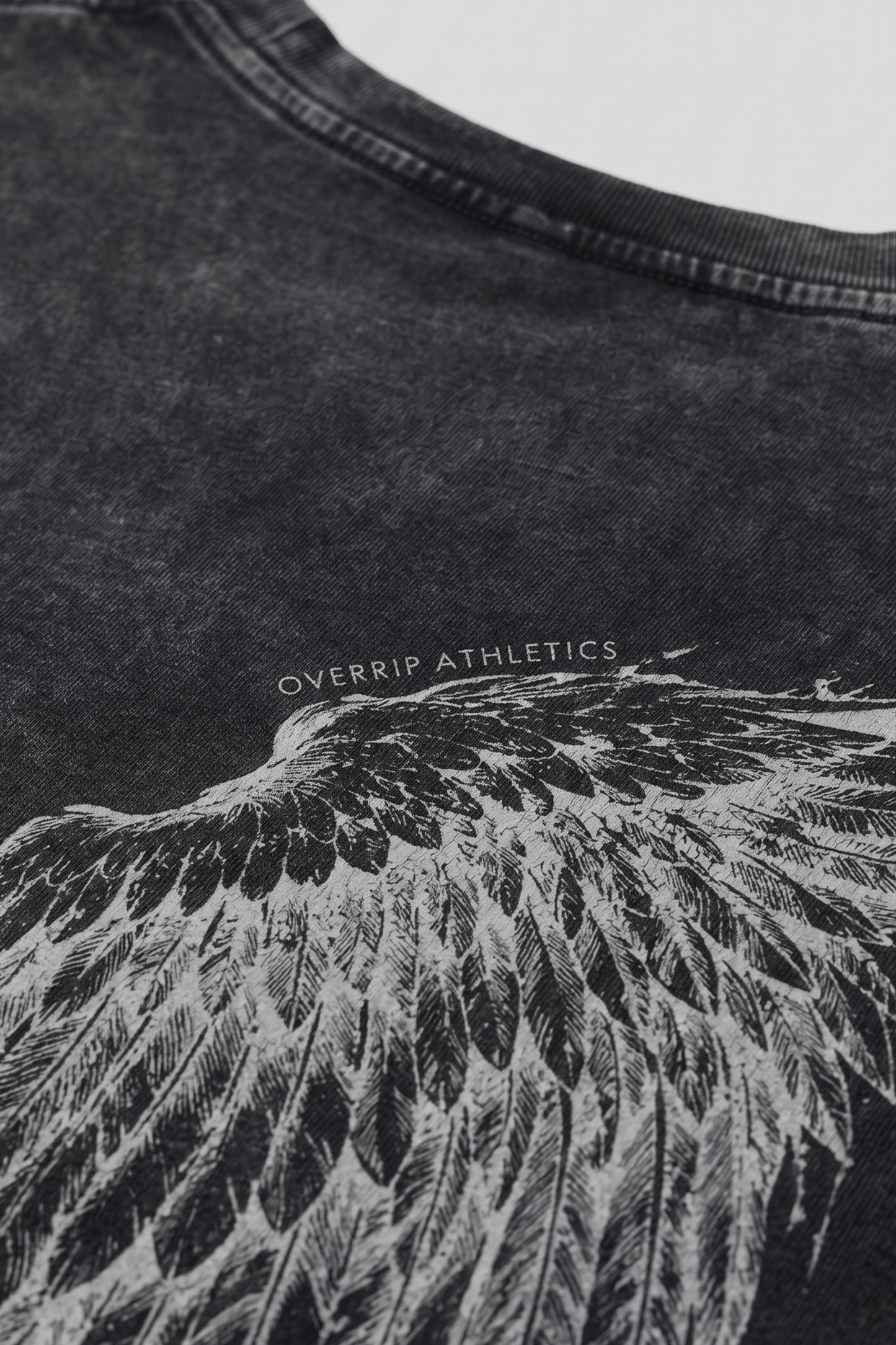 ANGEL | OVERSIZED ACID-WASH TEE