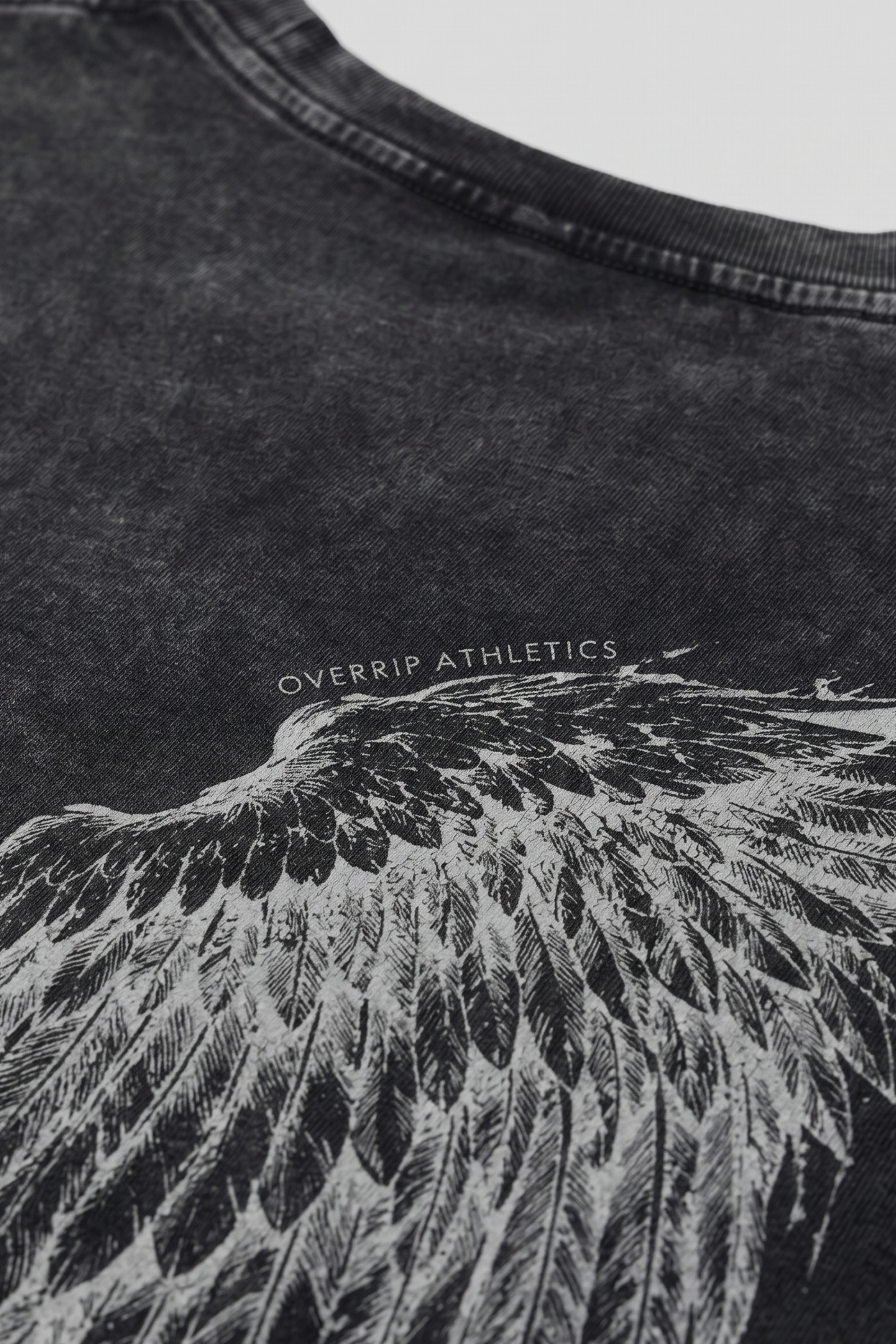 ANGEL | OVERSIZED ACID-WASH TEE