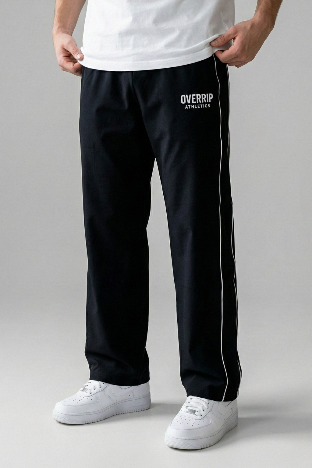 TREK | WIDE-LEG TRACK PANTS