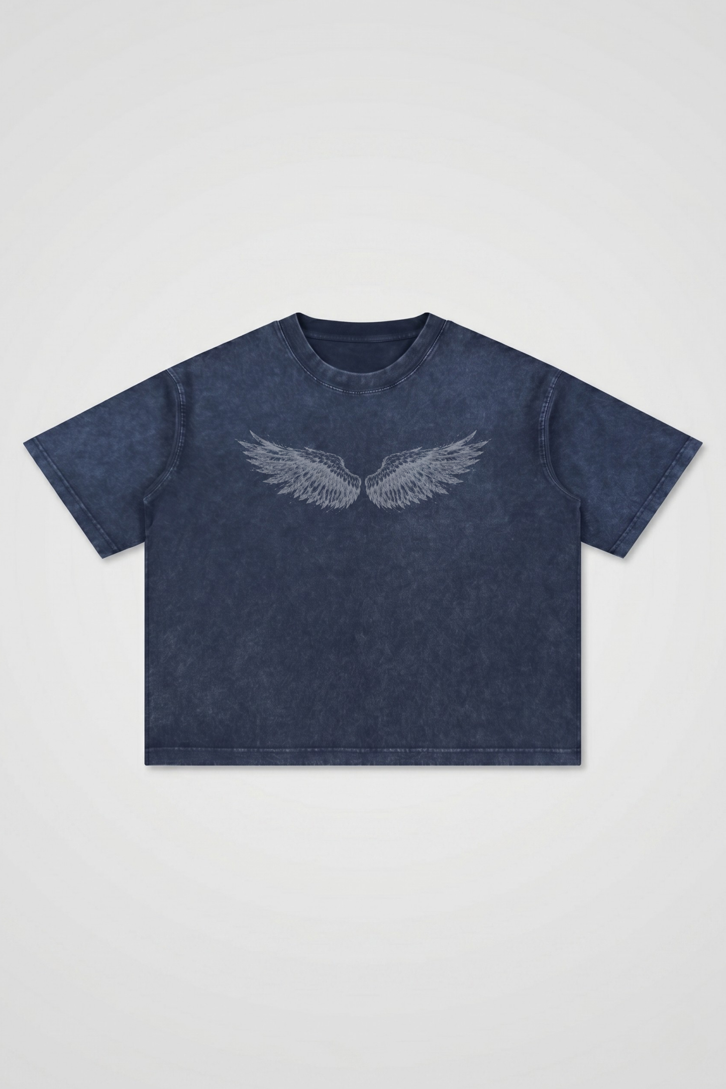 ANGEL | OVERSIZED ACID-WASH TEE