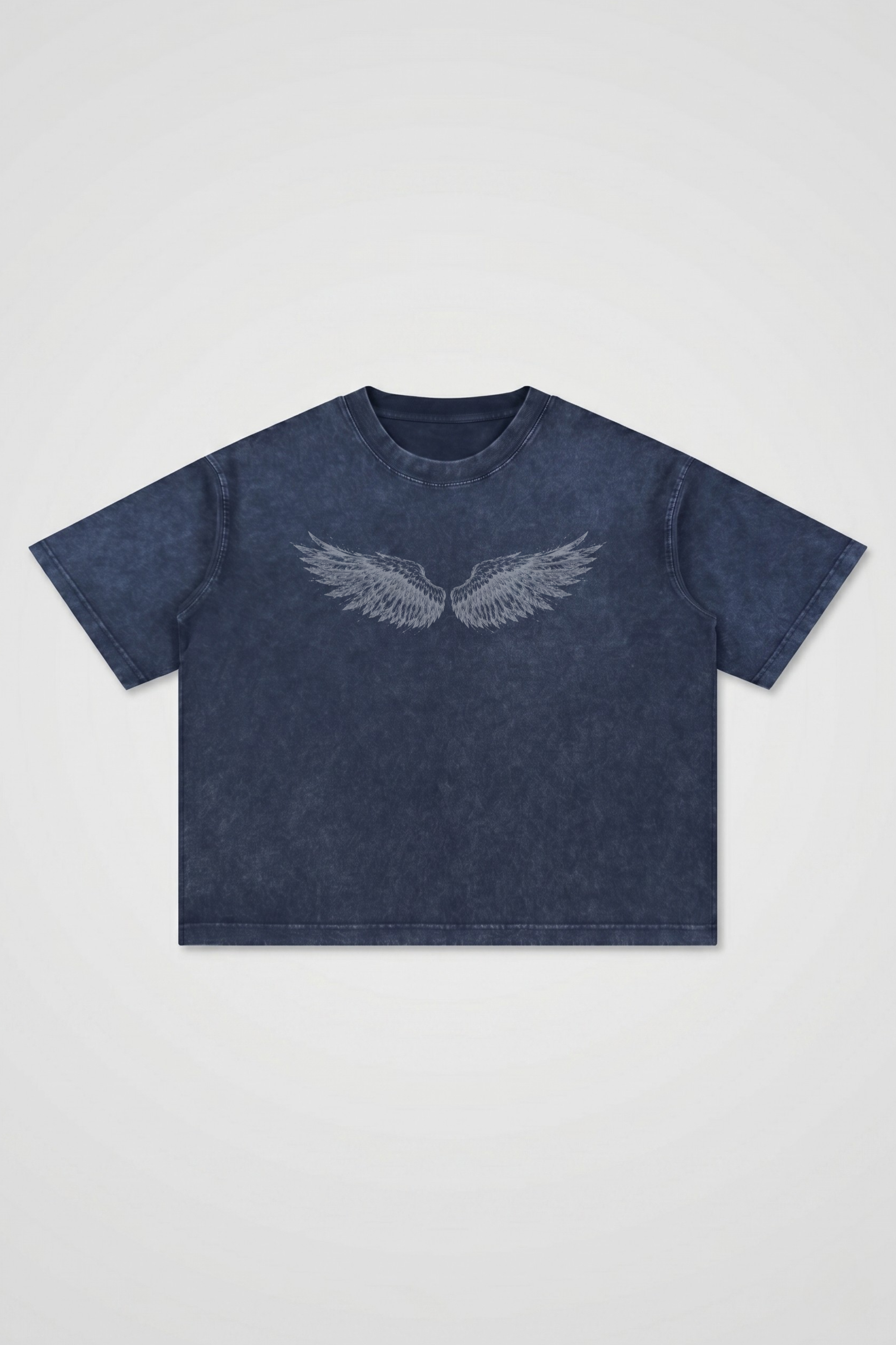 ANGEL | OVERSIZED ACID-WASH TEE